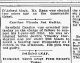 Sarsfield Cantlon - The Anaconda Standard 17 March 1904