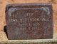 Iowa Jefferson Hall Headstone