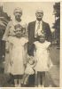 Ella Grow Webster, William Henry Webster with Granddaughters, Edith Faith Knoeller on left and Hope Bezel