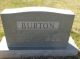 Hannah May Pexton and Thomas Hyrum Burton Headstone