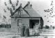 Home on Cross Street built by James Owen. Charles Henry leaning on fence. Sariah Rawson Owen - Far Right