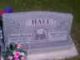 Iowa Grant and Donna Rayola (Haslam) Hall Headstone