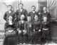 William 16, George, Jim, Albert, Jane, Joseph, Frank, Jane, Lillian - Burrows Family - Huntsville, Ut abt 1880